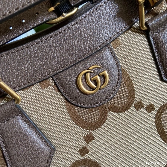 Firstbag ru with bag GUCCI jumbo GG Diana medium tote 0730